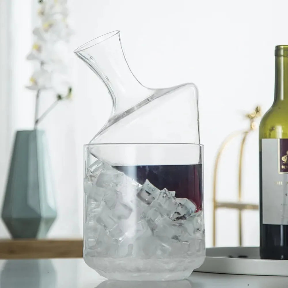 Decanter de Vinho com Balde de Gelo - Loc Stop