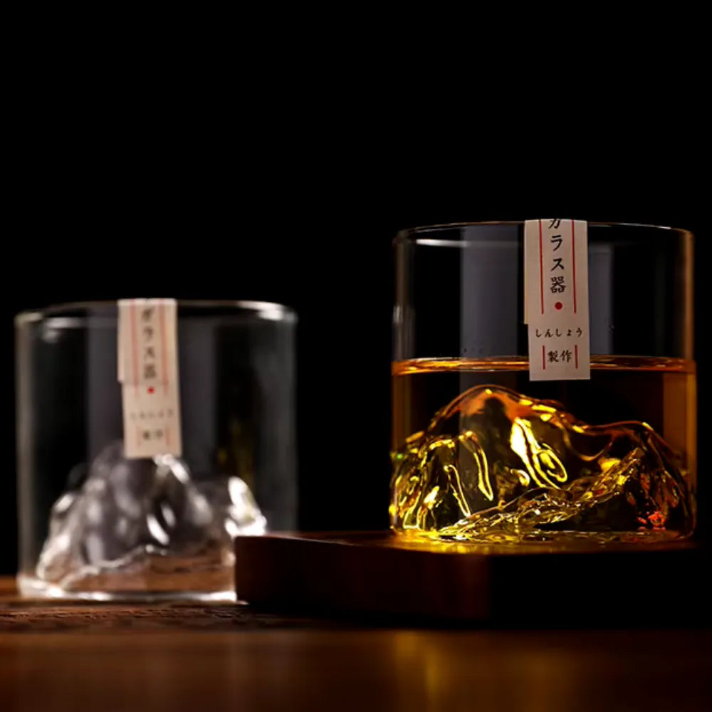 Copo de Whiskey Montanha 3D 200ml - Loc Stop