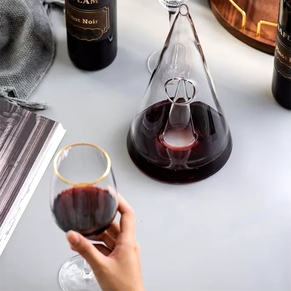 Decante de Vinho Pirâmide - Loc Stop