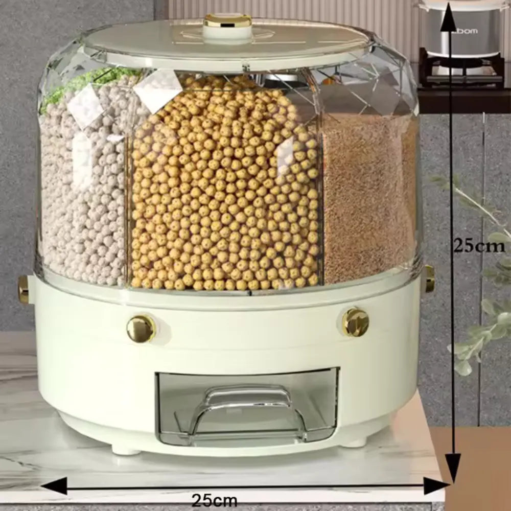 Distribuidor Giratório de Grãos e Cereais Secos - Loc Stop