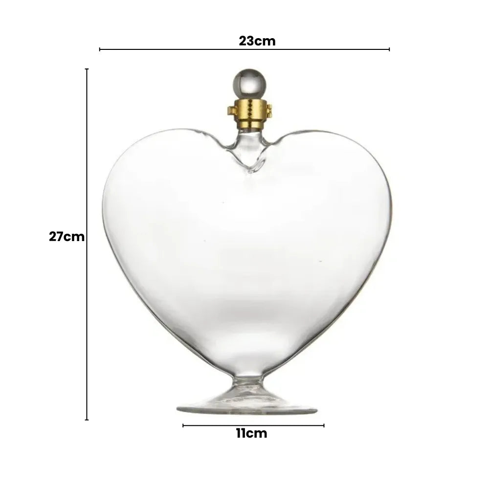 Decanter em Forma de Coração - Loc Stop