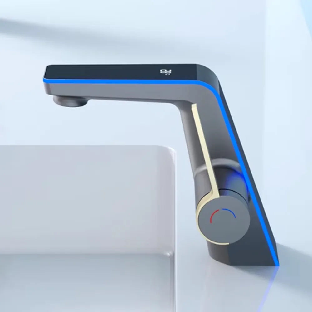 Torneira de Banheiro com Display de Temperatura - Loc Stop