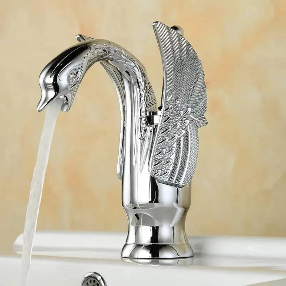 Torneira de Pia de Banheiro Cisne - Loc Stop