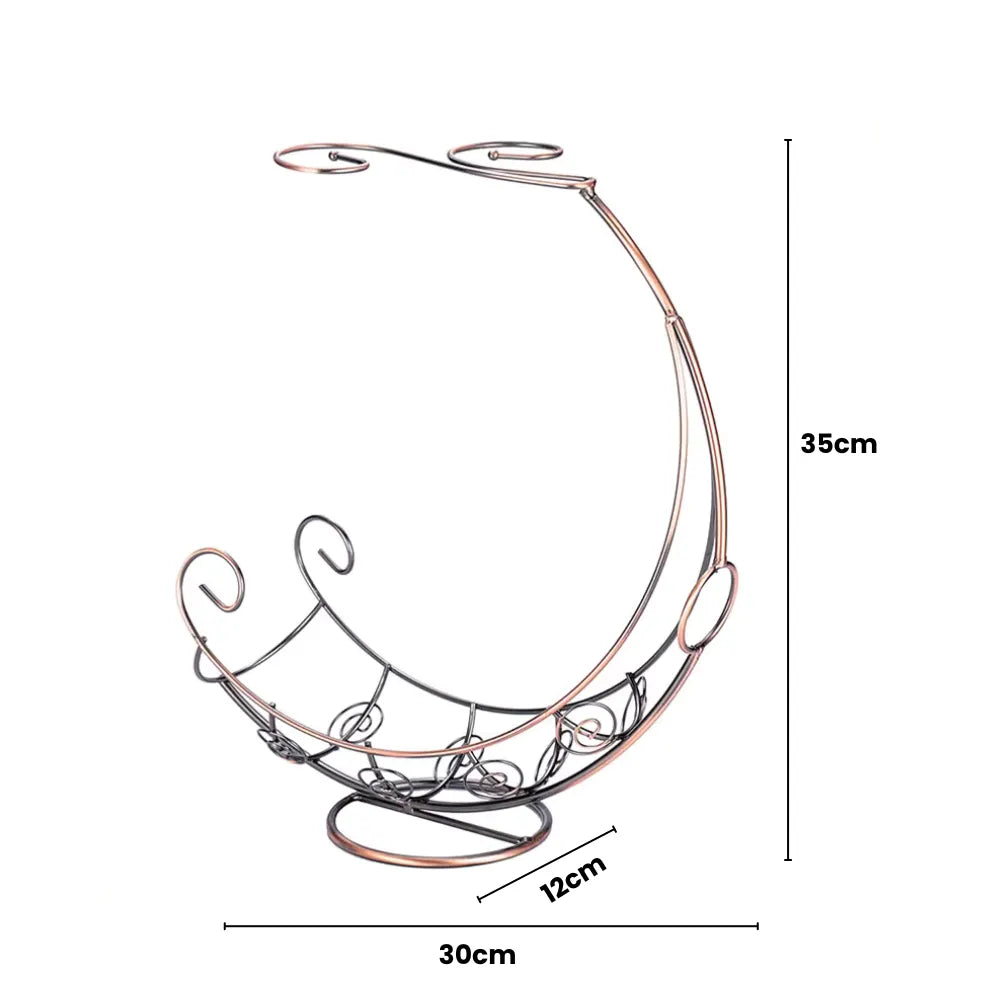 Porta Vinho com Suporte de Taças - Loc Stop