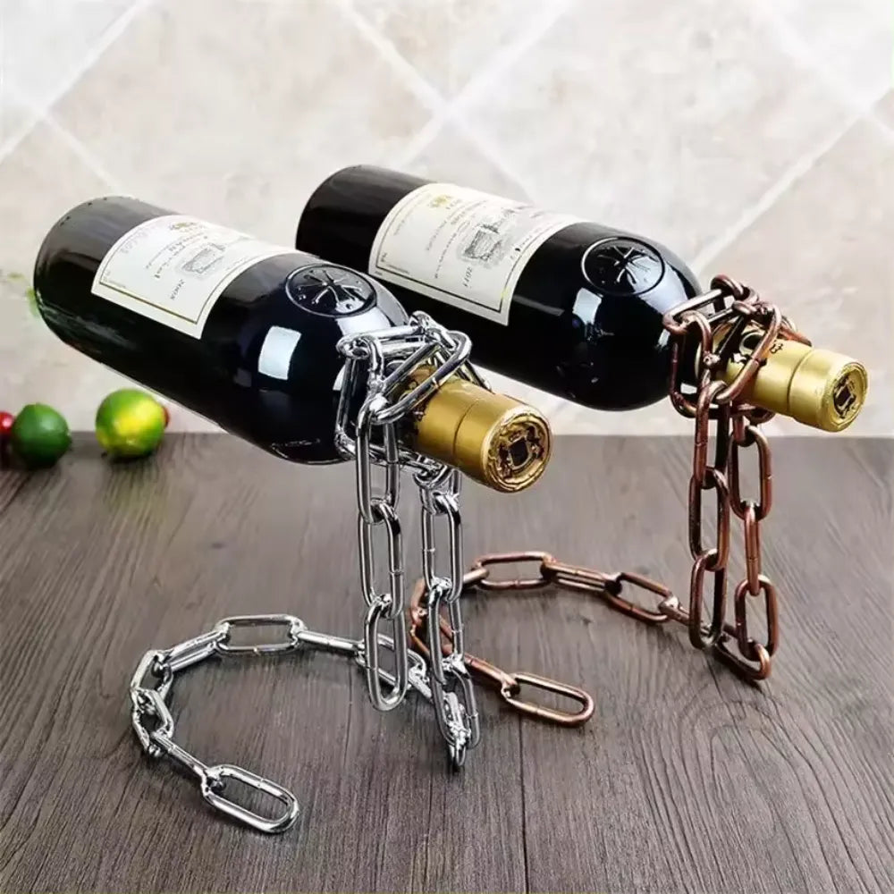 Suporte de Vinho Corrente Mágica - Loc Stop