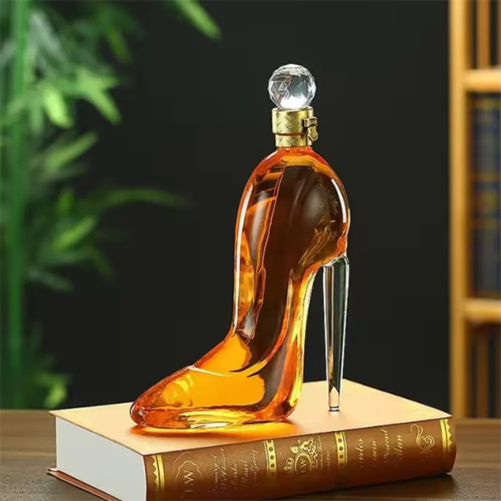 Decanter de Vinho Vidro Sapato - Loc Stop