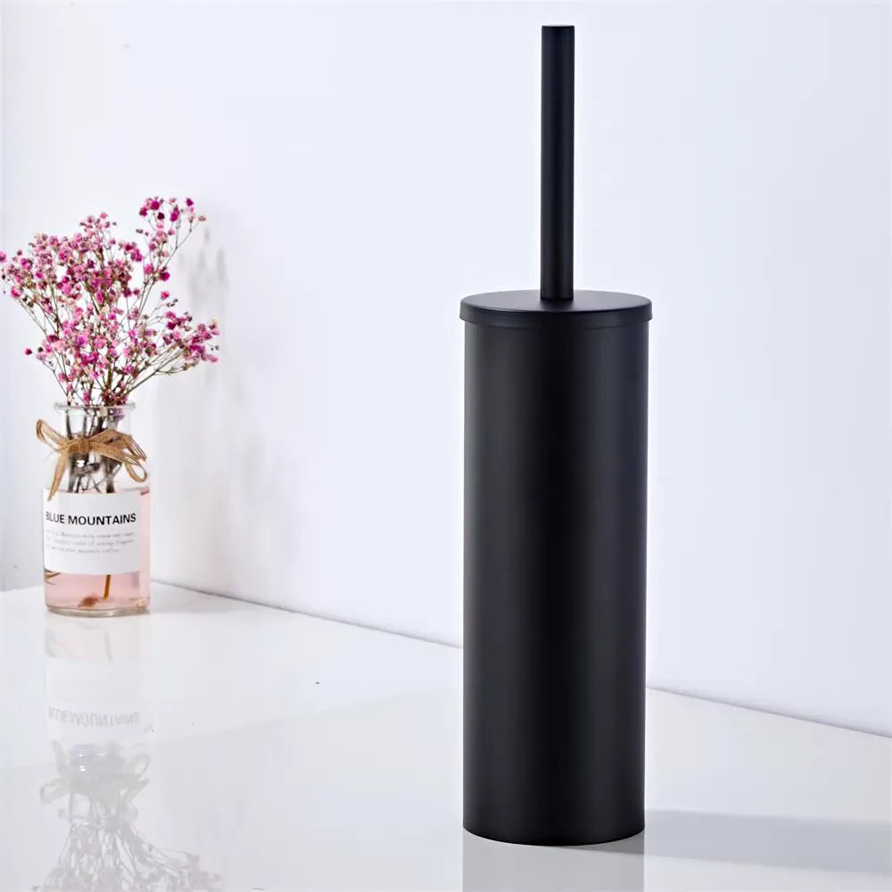 Escova Sanitária de Banheiro de Aço Inox - Loc Stop