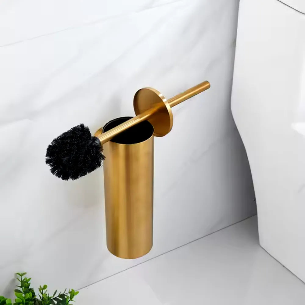 Escova Sanitária de Banheiro de Aço Inox - Loc Stop