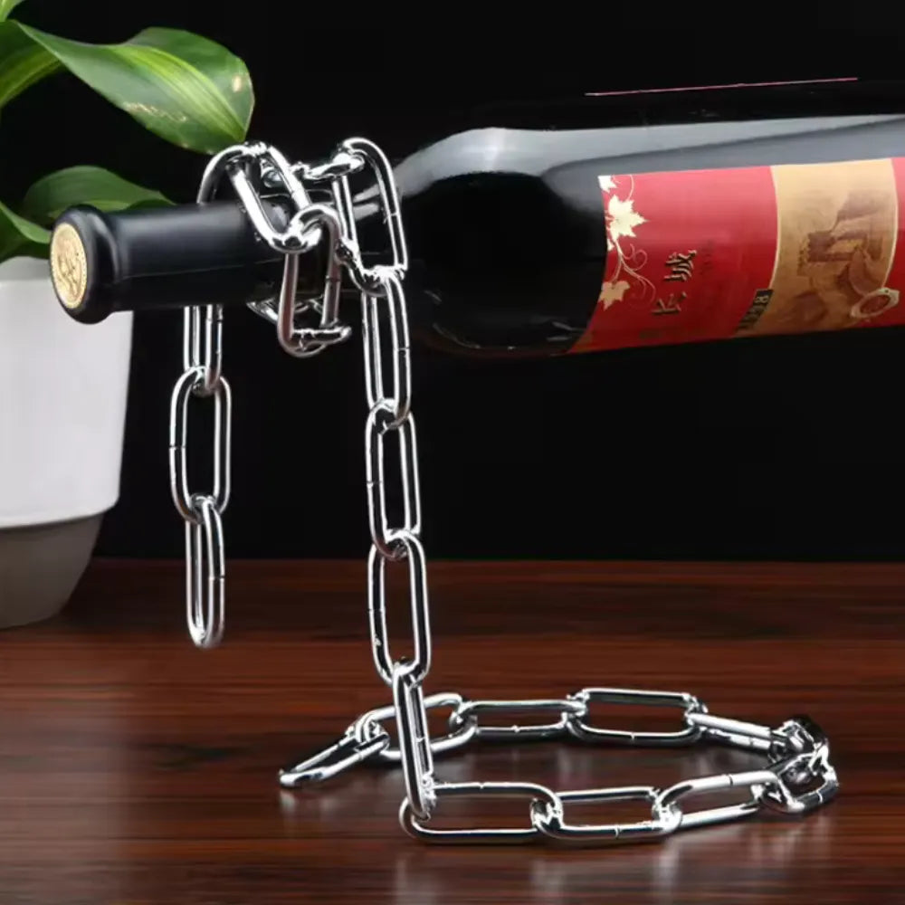 Suporte de Vinho Corrente Mágica - Loc Stop