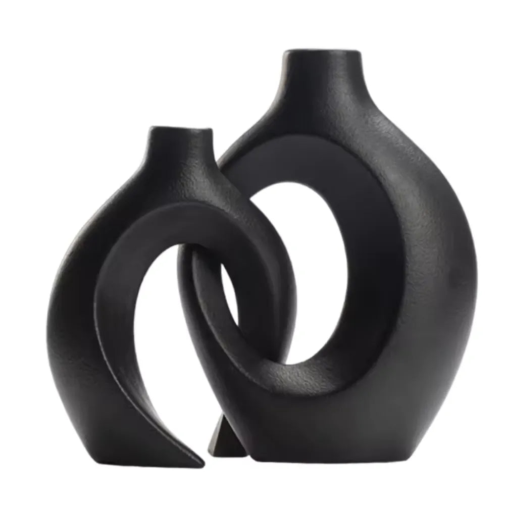 Conjunto de 2 Vasos de Cerâmica Nórdica - Loc Stop