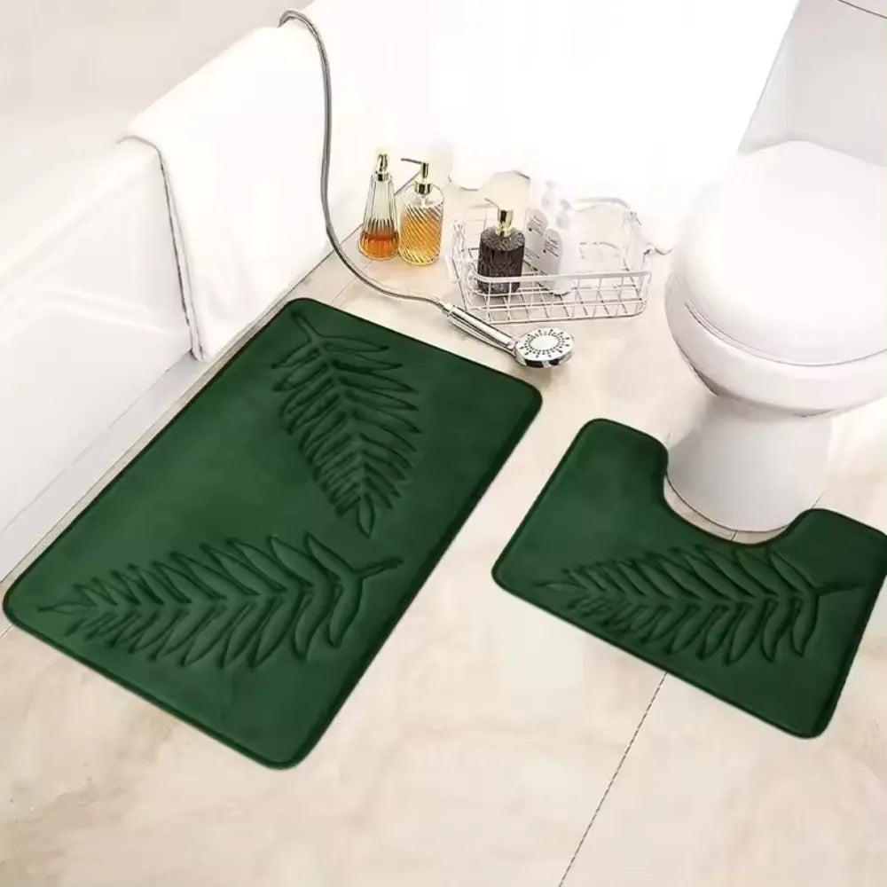 Kit de Tapetes de Banheiro Antiderrapante - Loc Stop