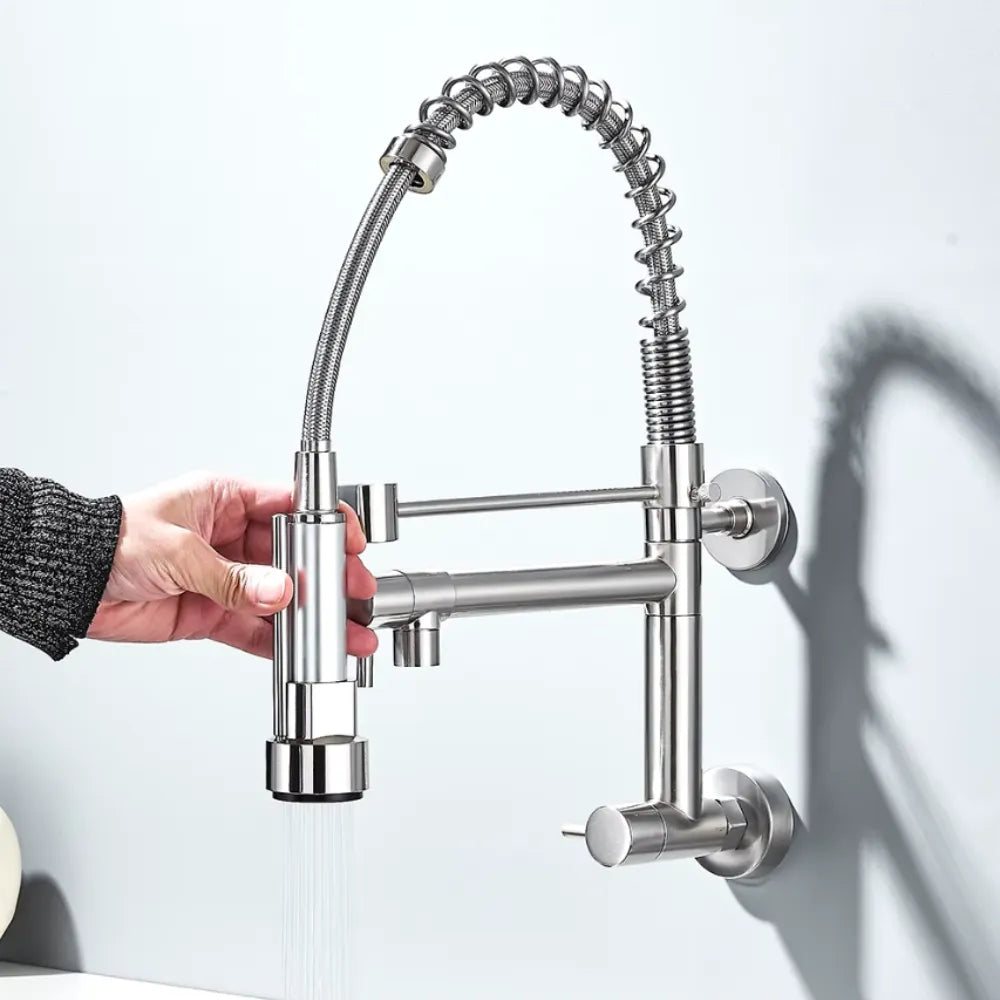 Torneira de Cozinha Gourmet de Parede - Loc Stop