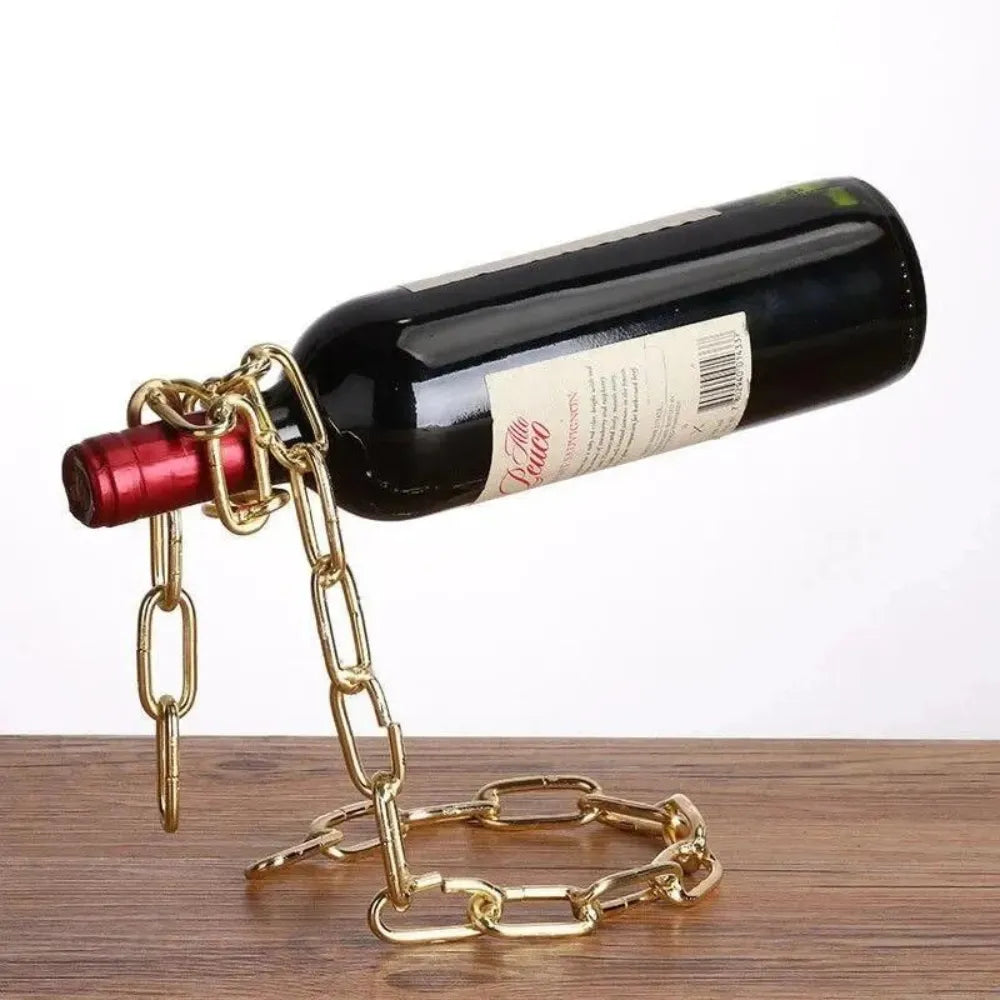 Suporte de Vinho Corrente Mágica - Loc Stop