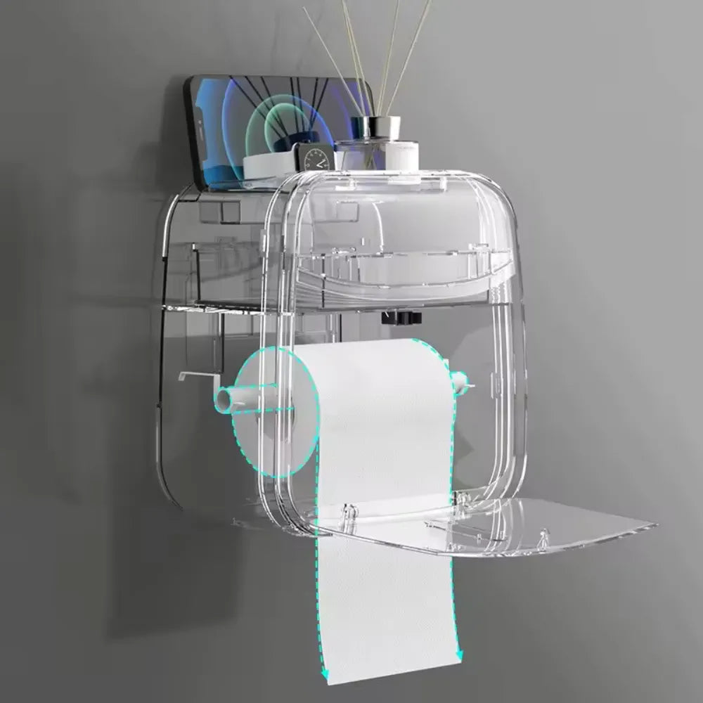 Porta Papel Higiênico de Parede - Loc Stop