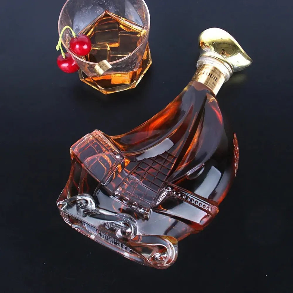 Decanter de Vinho Whisky Caravela 700ml - Loc Stop