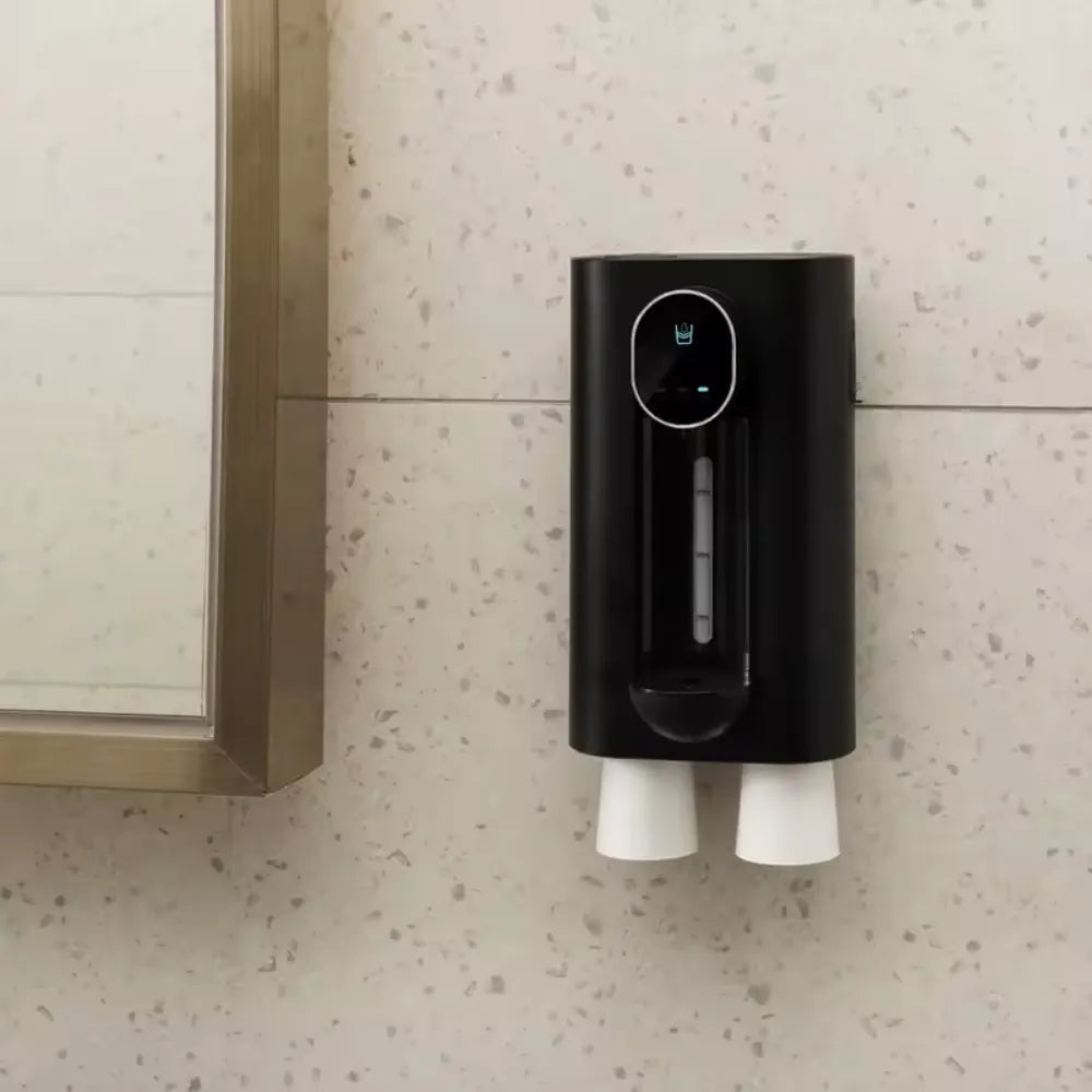 Dispenser Automático de Enxaguante Bucal - Loc Stop