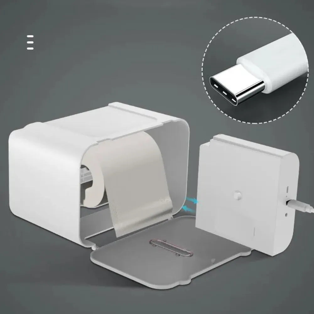 Porta Papel Higiênico Automático por Indução - Loc Stop