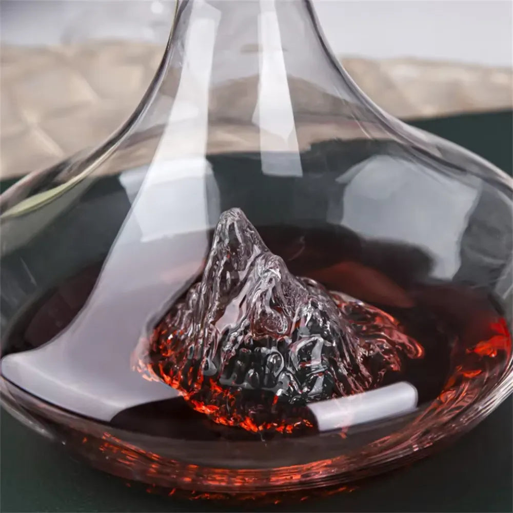 Decanter de Vinho e Whisky Vidro Iceberg - Loc Stop