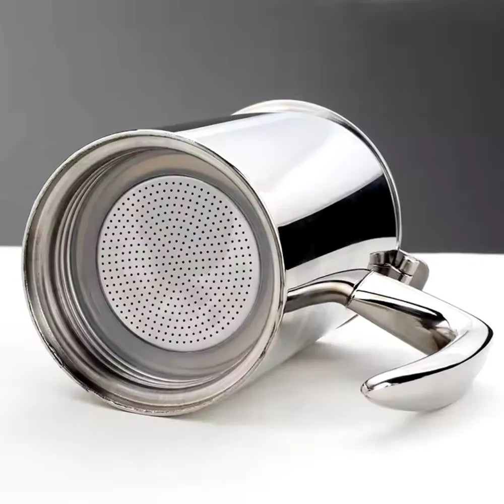 Cafeteira Italiana de Aço Inox - Loc Stop