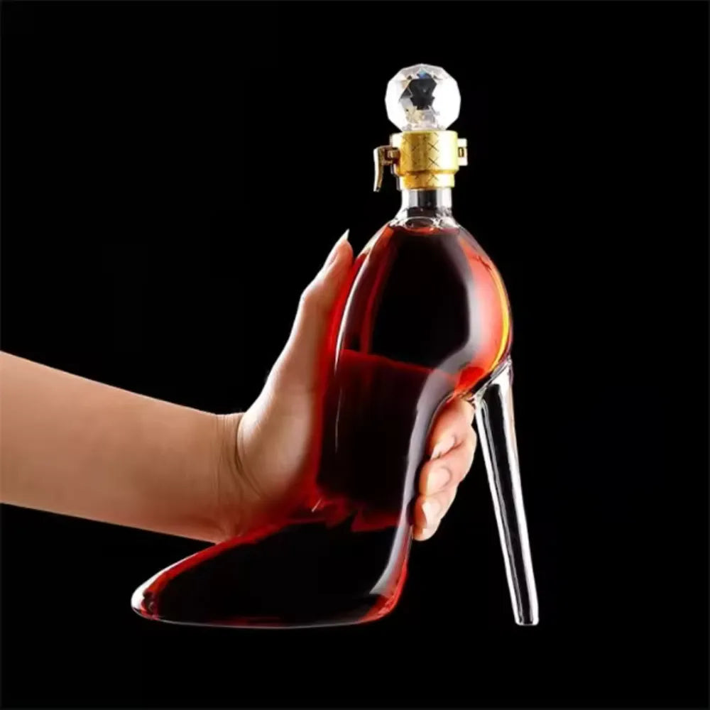Decanter de Vinho Vidro Sapato - Loc Stop