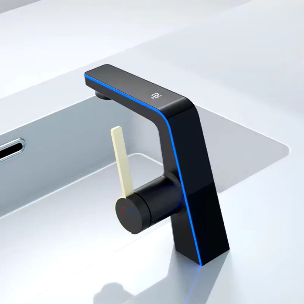 Torneira de Banheiro com Display de Temperatura - Loc Stop