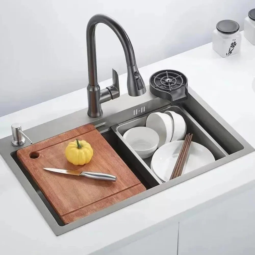 Torneira de Cozinha Extensiva - Loc Stop