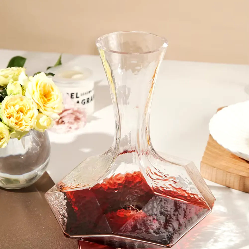 Decanter de Vinho Vidro Irregular 1450ml - Loc Stop