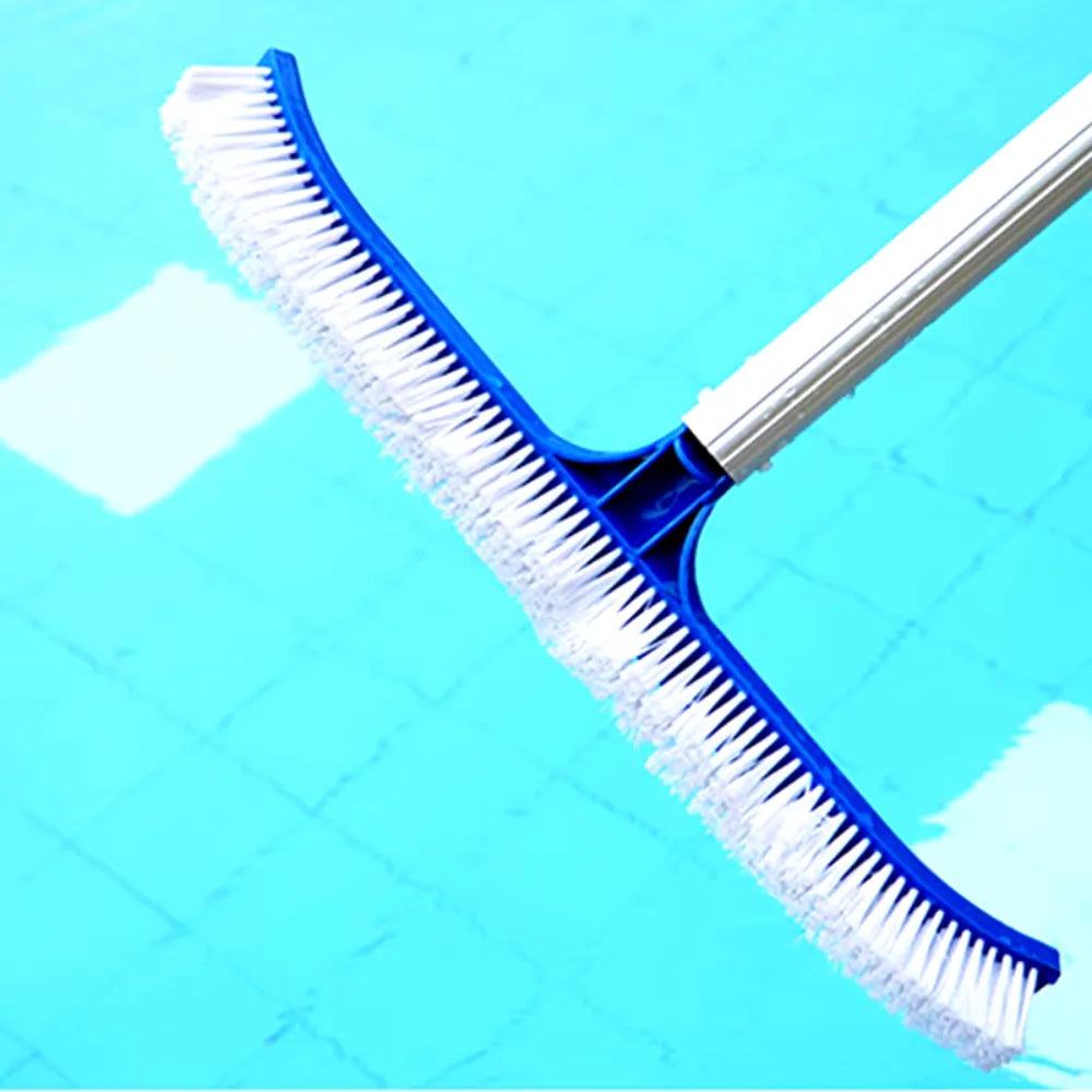 Escova Curva de Limpeza da Piscina - Loc Stop