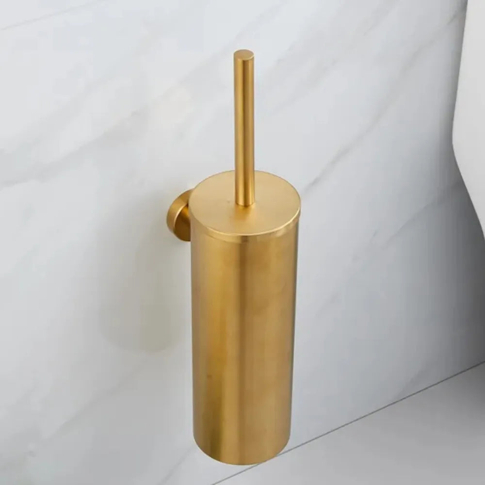 Escova Sanitária de Banheiro de Aço Inox - Loc Stop