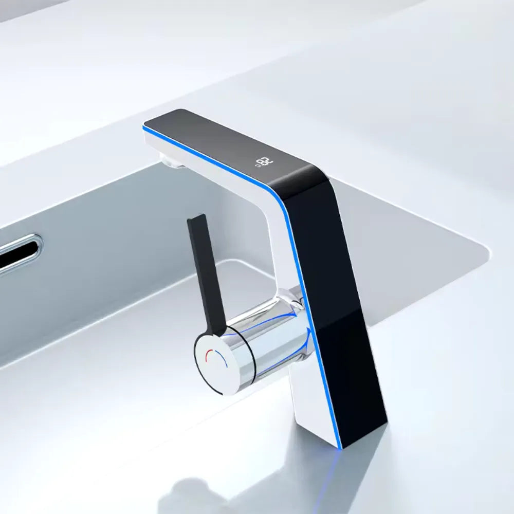 Torneira de Banheiro com Display de Temperatura - Loc Stop