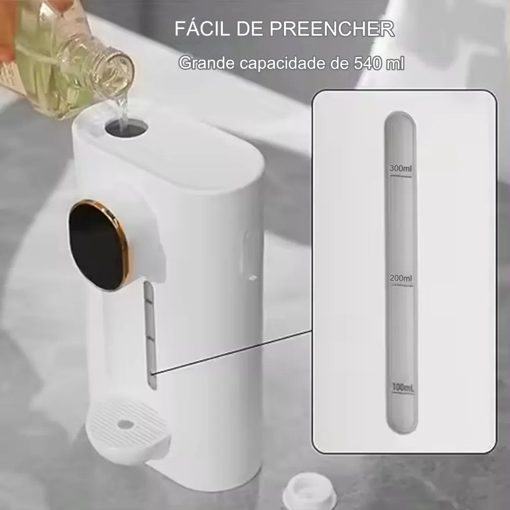 Dispenser Automático de Enxaguante Bucal - Loc Stop