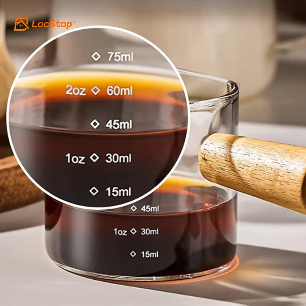Copo de Medição de Vidro - Loc Stop