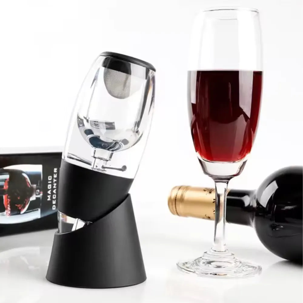 Aerador de Vinho Decanter com Filtro - Loc Stop
