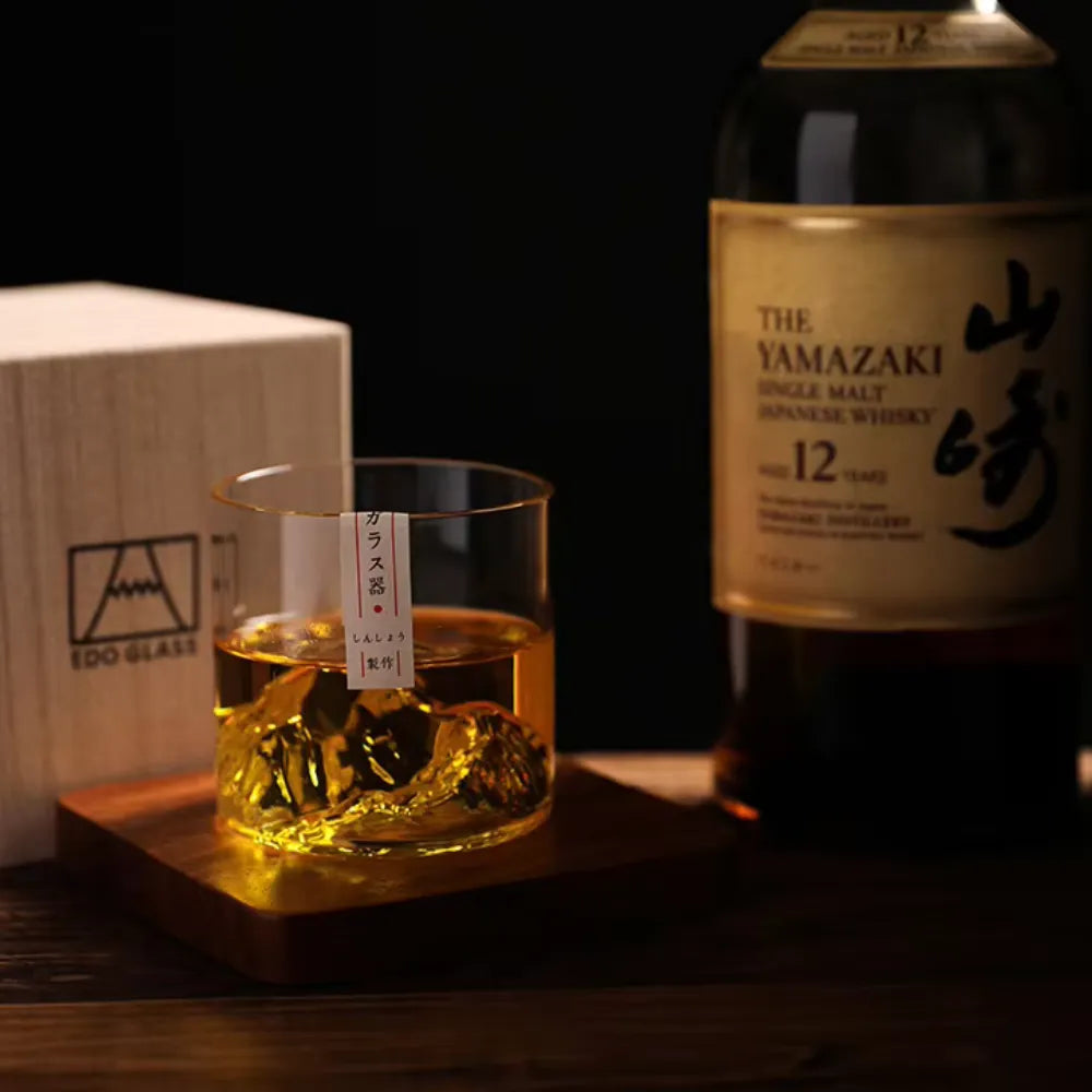 Copo de Whiskey Montanha 3D 200ml - Loc Stop