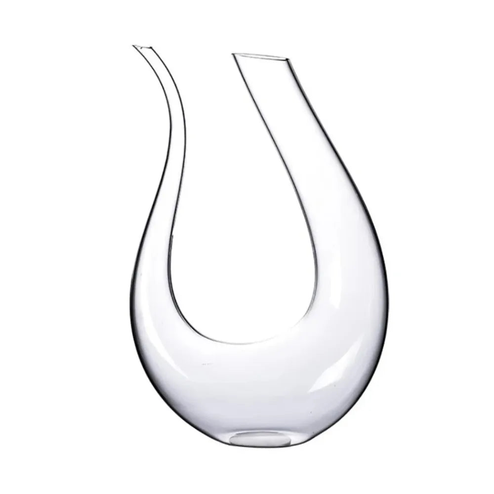 Decanter de Vinho Formato de U 1500ml - Loc Stop