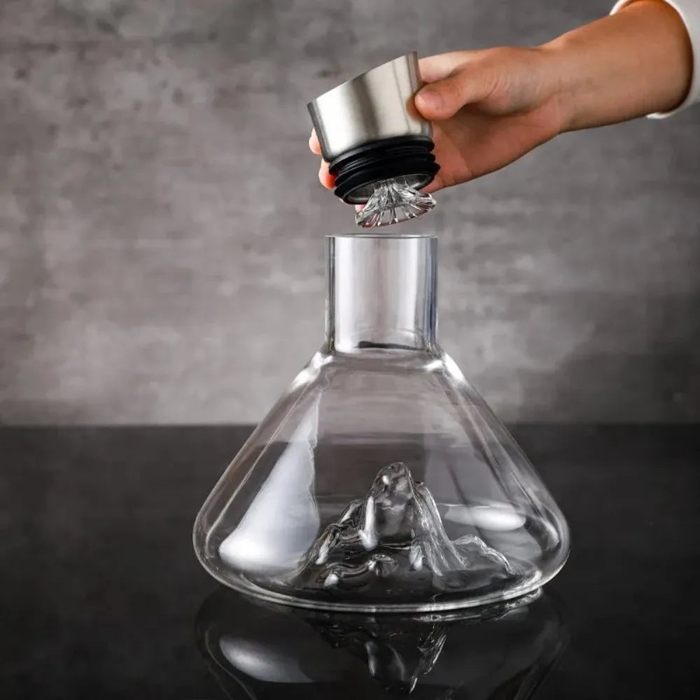 Decanter de Vinho Iceberg 1500ml - Loc Stop