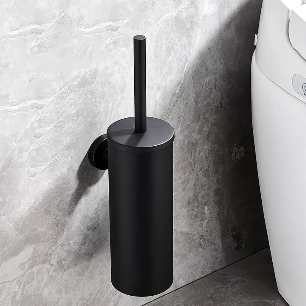 Escova Sanitária de Banheiro de Aço Inox - Loc Stop