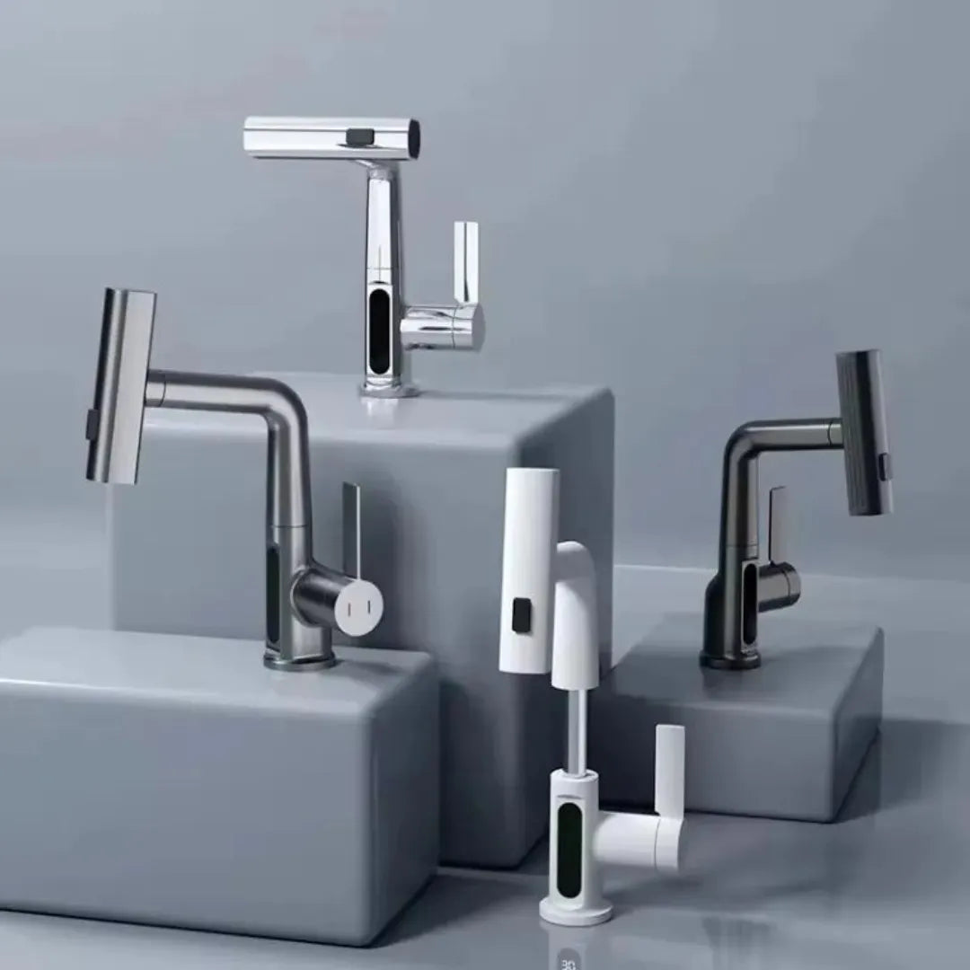 Torneira Digital com Indicador de Temperatura em LED - Loc Stop