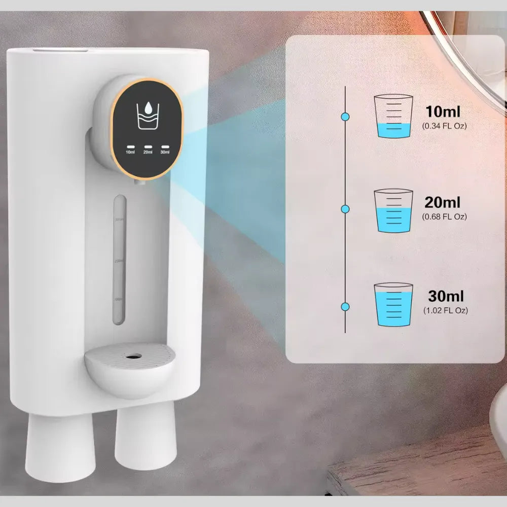 Dispenser Automático de Enxaguante Bucal - Loc Stop