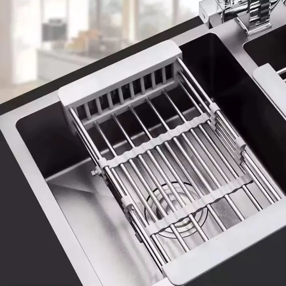 Escorredor Retrátil de pia de Cozinha - Loc Stop