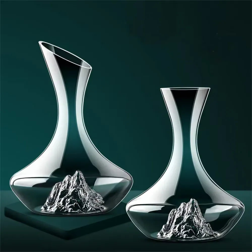 Decanter de Vinho e Whisky Vidro Iceberg - Loc Stop