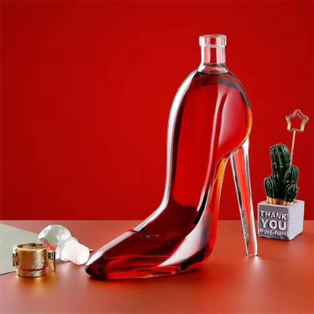 Decanter de Vinho Vidro Sapato - Loc Stop