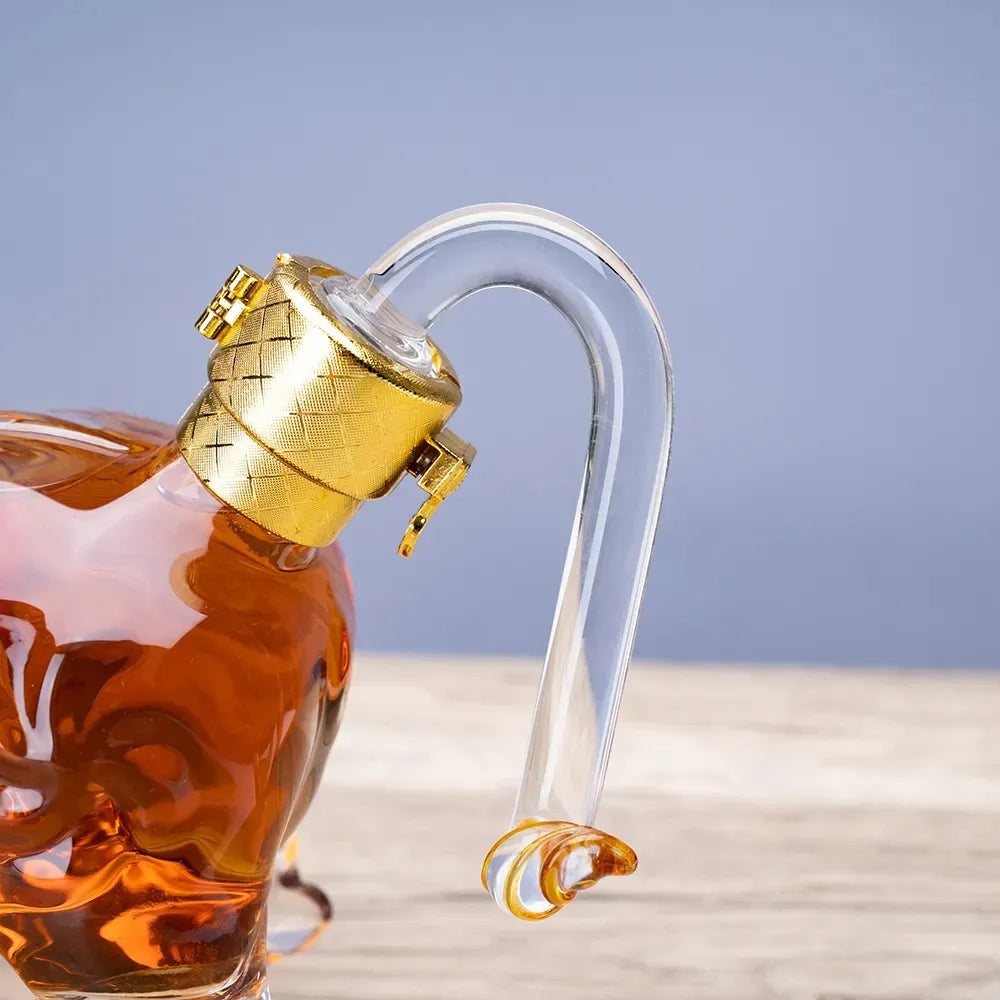 Decanter de Vinho Whisky Touro 1000ml - Loc Stop