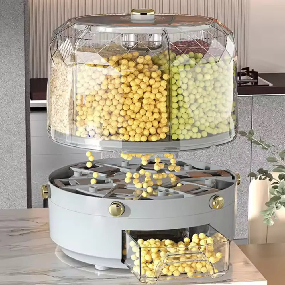 Distribuidor Giratório de Grãos e Cereais Secos - Loc Stop