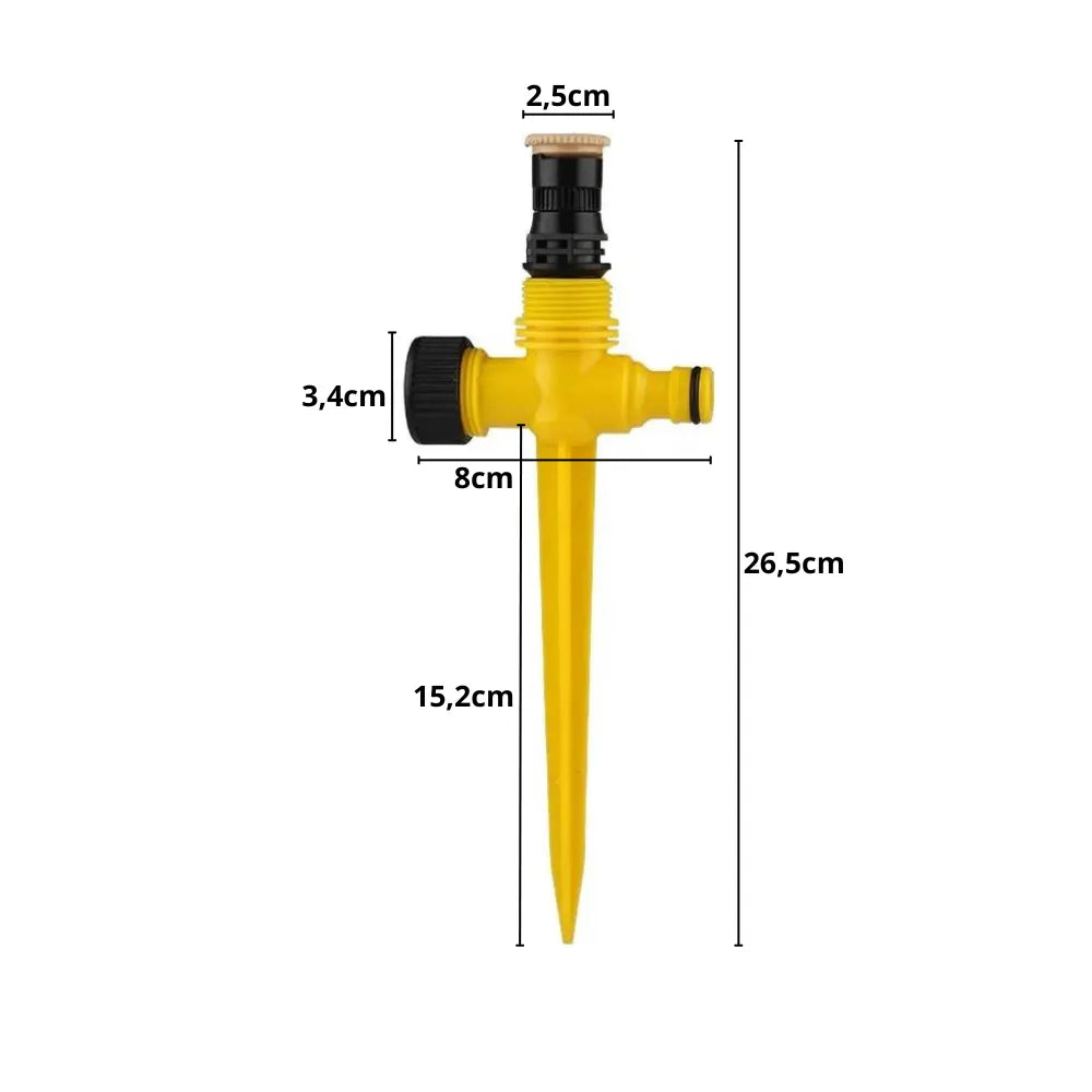 Aspersor de Água para Jardim 360º - Loc Stop