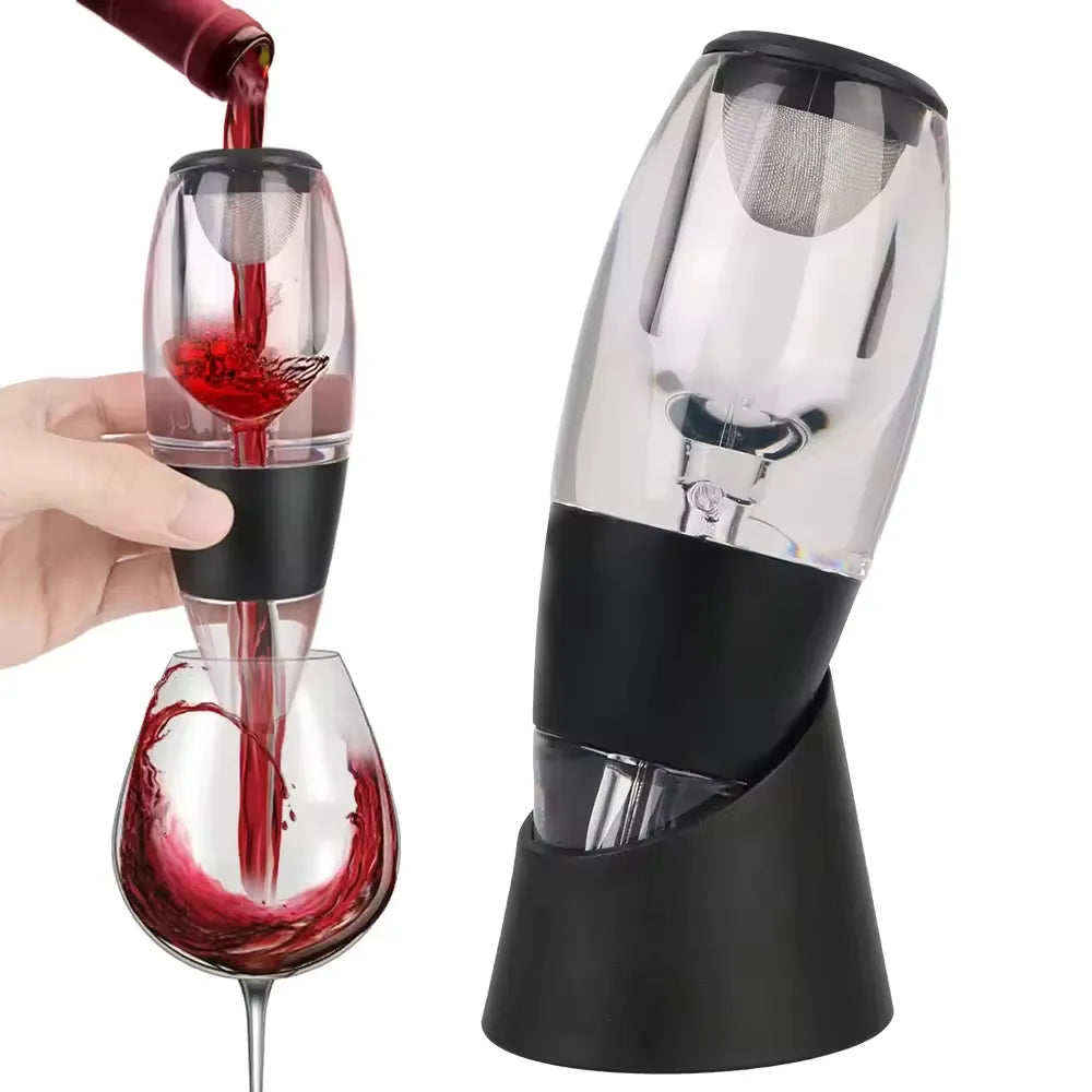 Aerador de Vinho Decanter com Filtro - Loc Stop