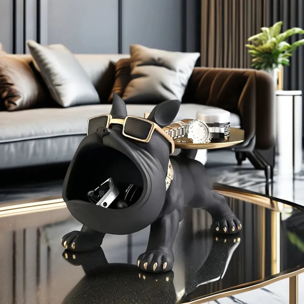 Escultura de Bulldog - Loc Stop