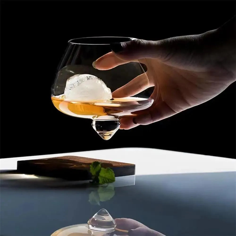 Taça de Vinho Whisky Inclinada - Loc Stop