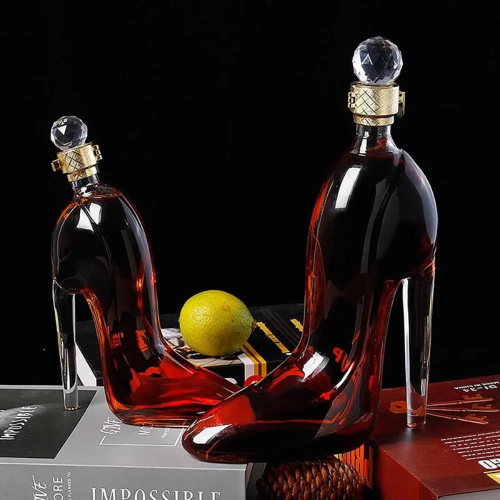 Decanter de Vinho Vidro Sapato - Loc Stop