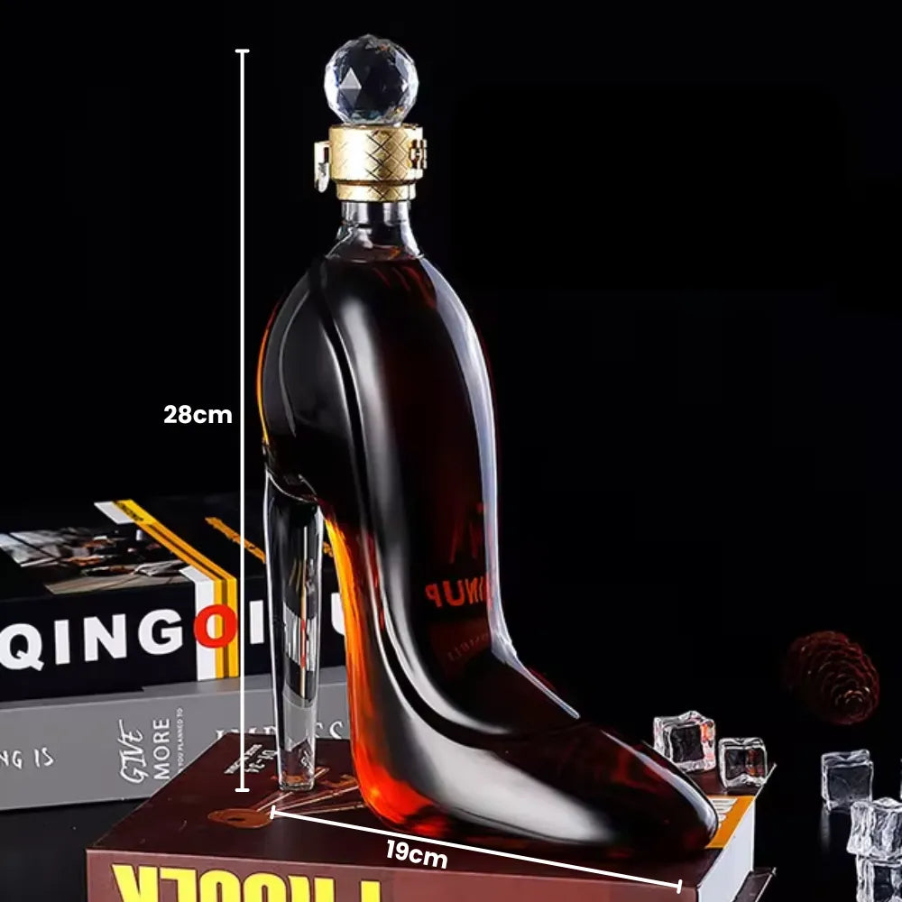 Decanter de Vinho Vidro Sapato - Loc Stop